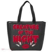 Creature Of The Night Rock Musical Horror Show Lips Tote Bag thumb 0