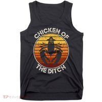 Chicken Of The Ditch Crawfish Boil Party Funny Cajun Lobster Tank Top thumb 0
