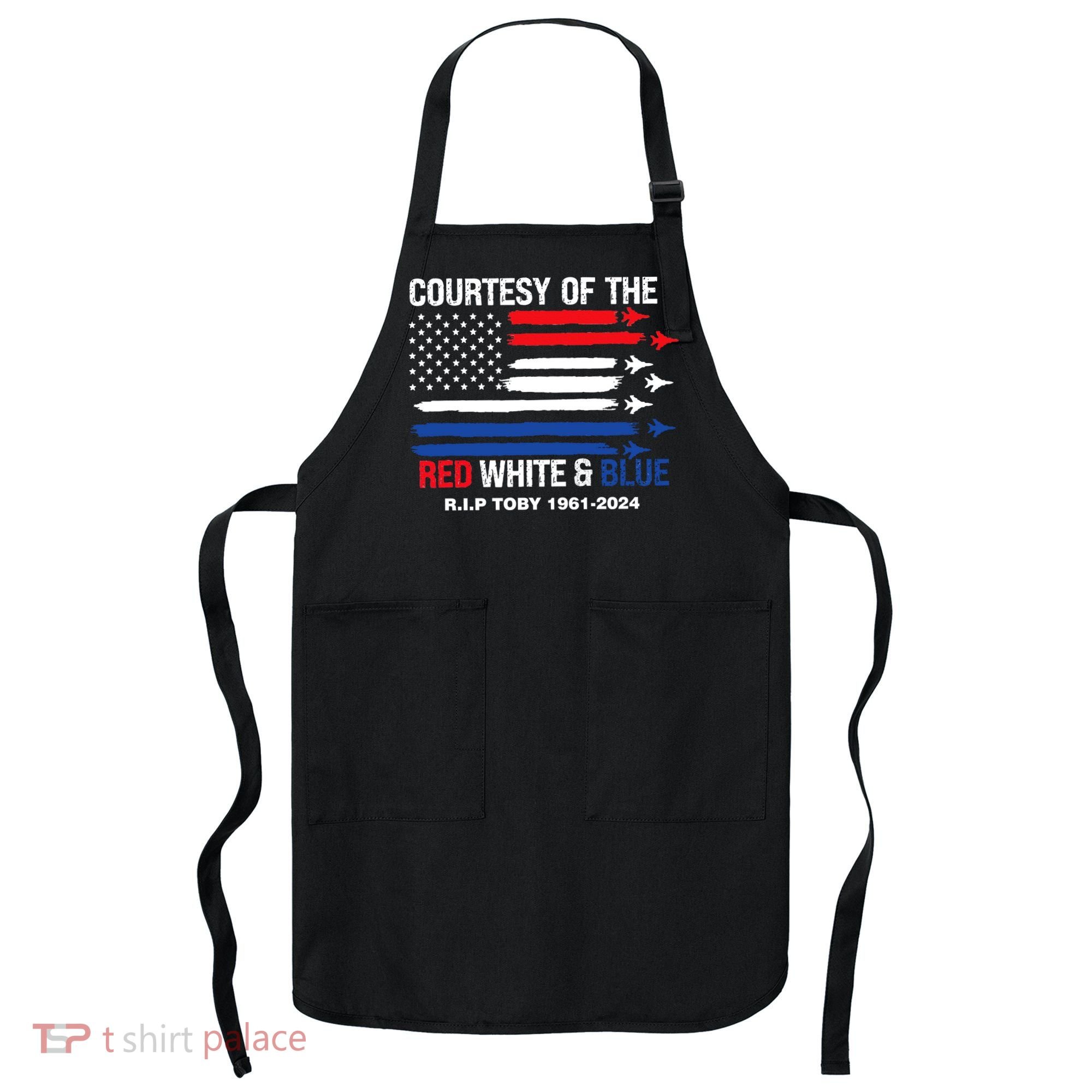 Courtesy Of The Red White And Blue Rip Toby Apron