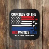 Courtesy Of The Red White And Blue Rip Toby Coaster thumb 0