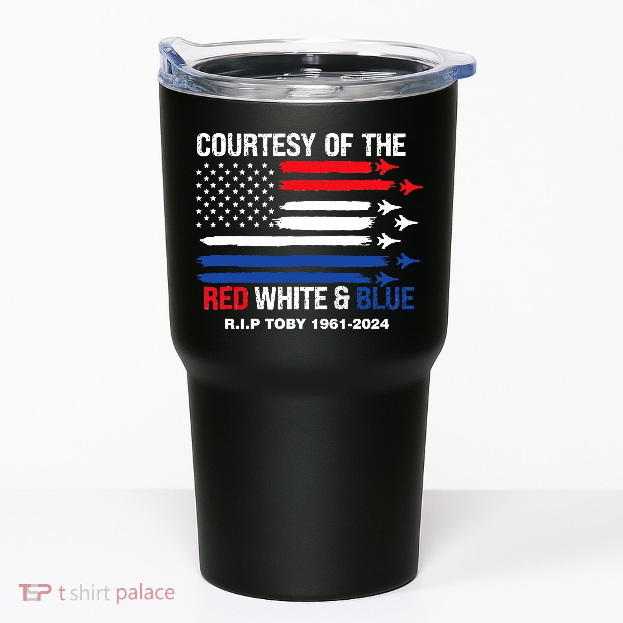 Courtesy Of The Red White And Blue Rip Toby Tumbler