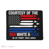 Courtesy Of The Red White And Blue Rip Toby Mousepad thumb 0