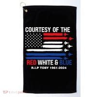 Courtesy Of The Red White And Blue Rip Toby Golf Towel thumb 0
