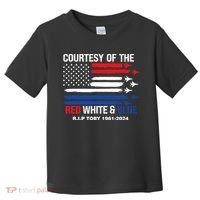 Courtesy Of The Red White And Blue Rip Toby Toddler T-Shirt thumb 0