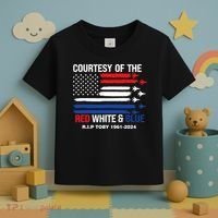 Courtesy Of The Red White And Blue Rip Toby Toddler T-Shirt thumb 3