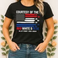 Courtesy Of The Red White And Blue Rip Toby Women's T-Shirt thumb 2
