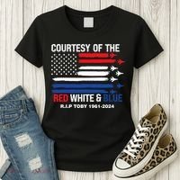 Courtesy Of The Red White And Blue Rip Toby Women's T-Shirt thumb 3