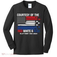Courtesy Of The Red White And Blue Rip Toby Kids Long Sleeve Shirt thumb 0