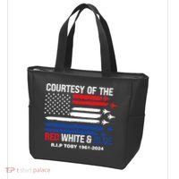 Courtesy Of The Red White And Blue Rip Toby Tote Bag thumb 3