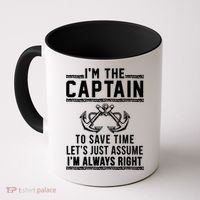 Captain Of The Boat Gift Gift Coffee Mug thumb 0