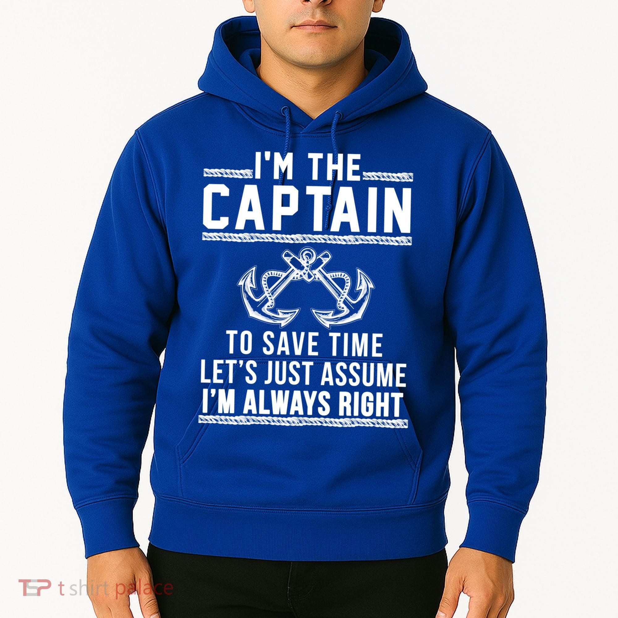 Captain Of The Boat Gift Gift Hoodie