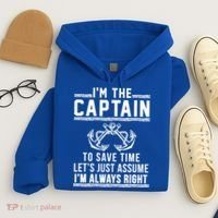 Captain Of The Boat Gift Gift Hoodie thumb 4