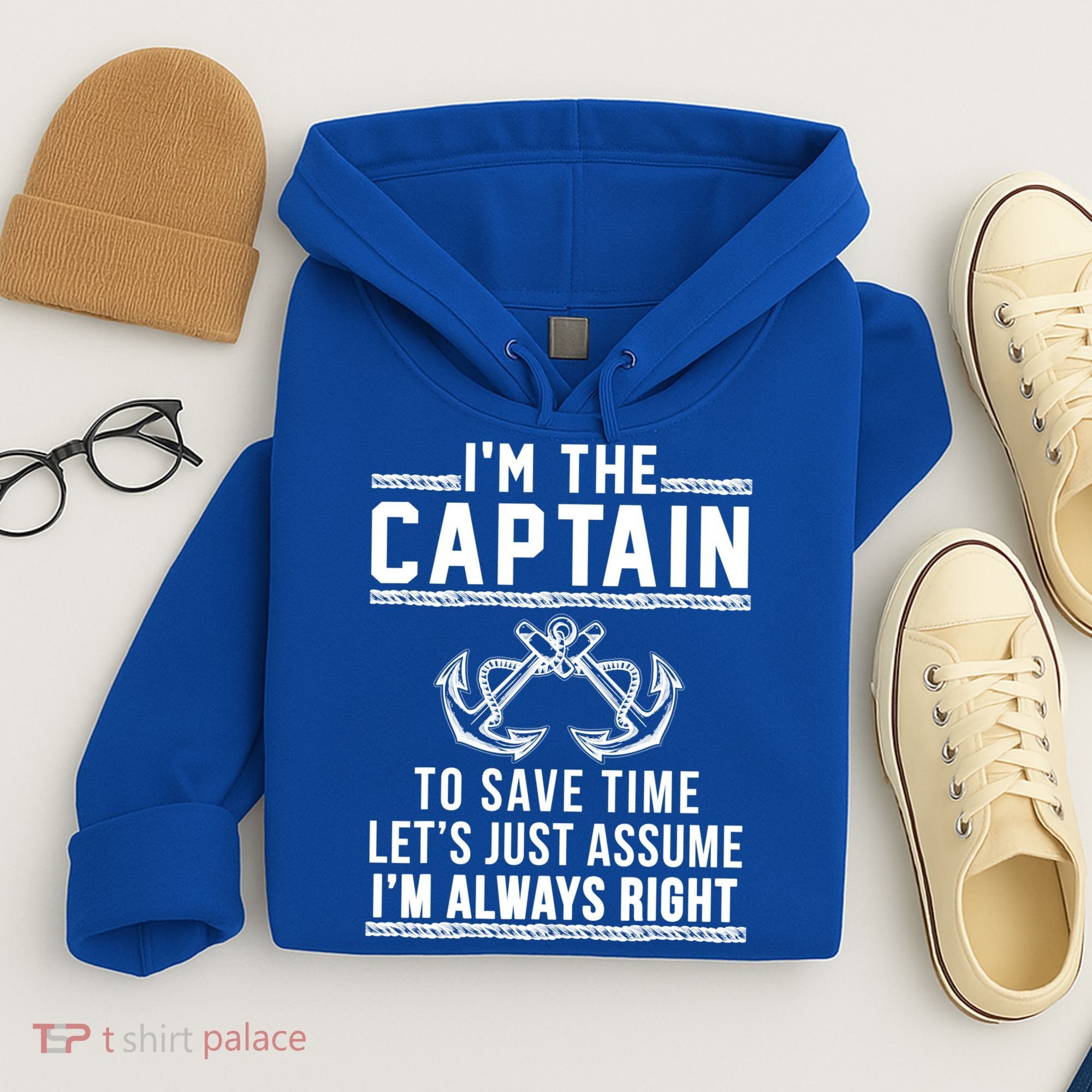 Captain Of The Boat Gift Gift Hoodie