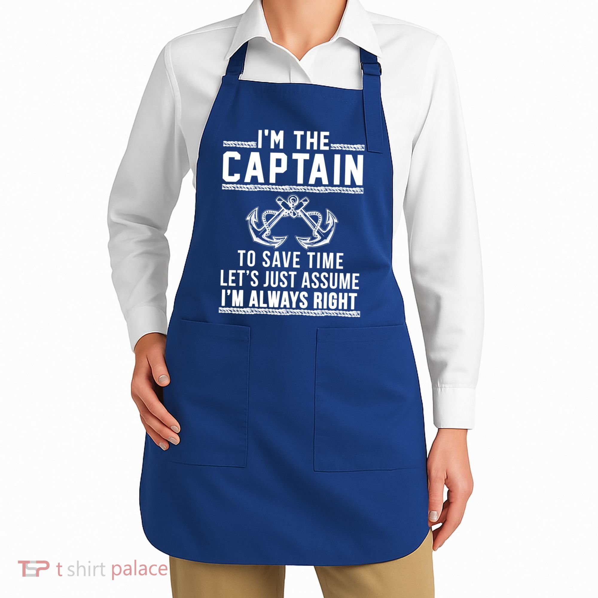 Captain Of The Boat Gift Gift Apron