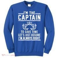 Captain Of The Boat Gift Gift Sweatshirt thumb 0