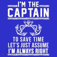 Captain Of The Boat Gift Gift Sweatshirt thumb 3