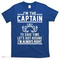 Captain Of The Boat Gift Gift T-Shirt thumb 0