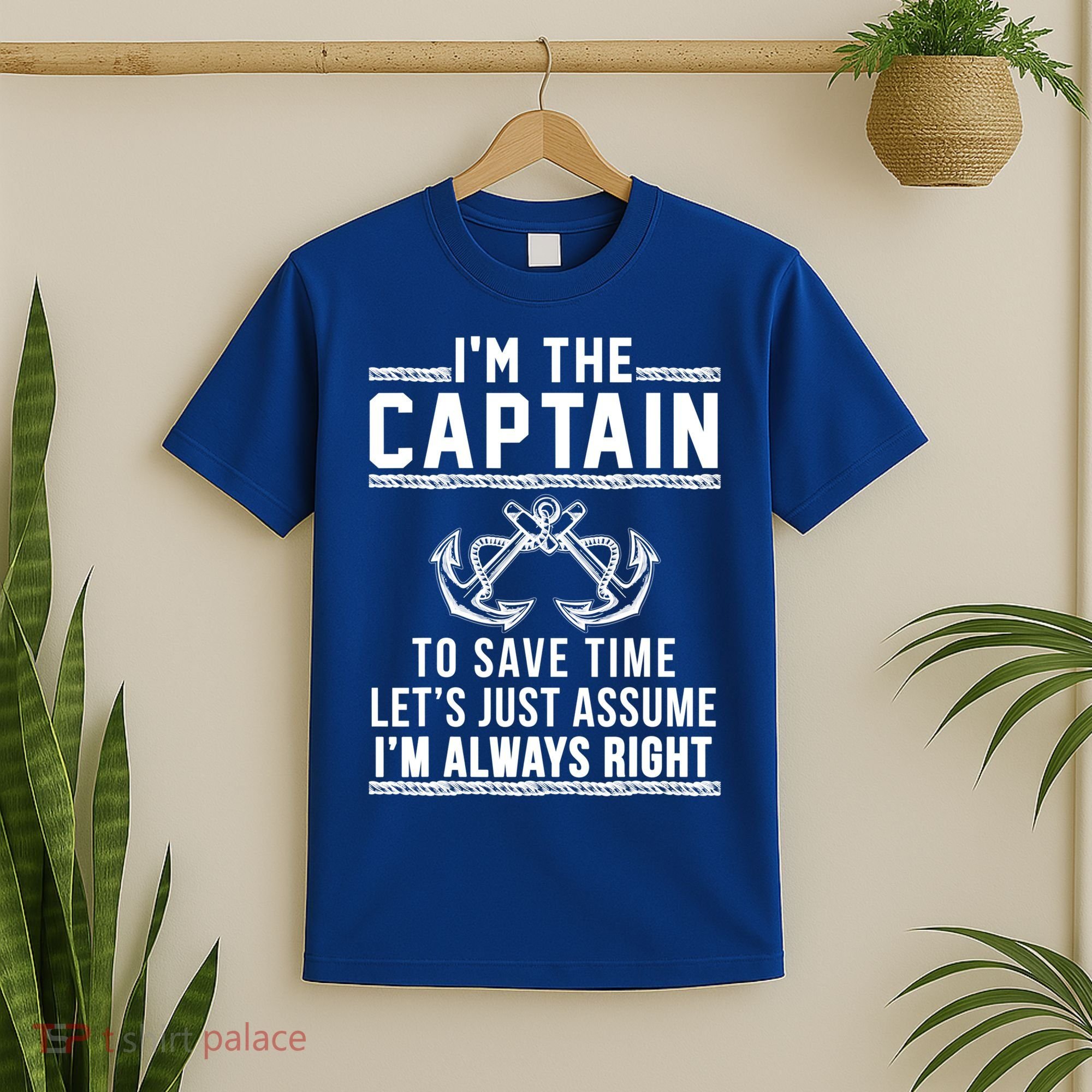 Captain Of The Boat Gift Gift T-Shirt