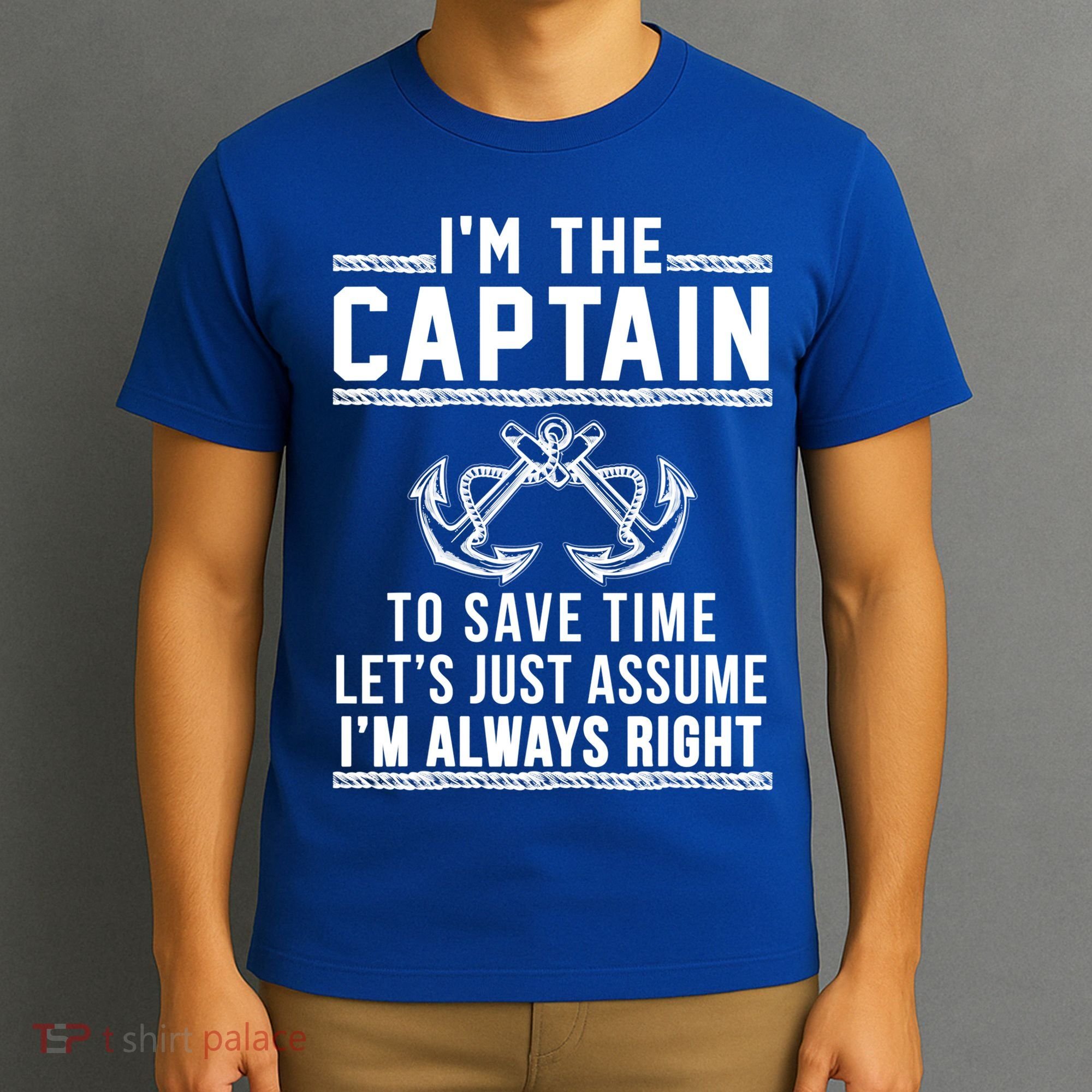 Captain Of The Boat Gift Gift T-Shirt
