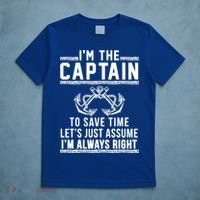 Captain Of The Boat Gift Gift T-Shirt thumb 5