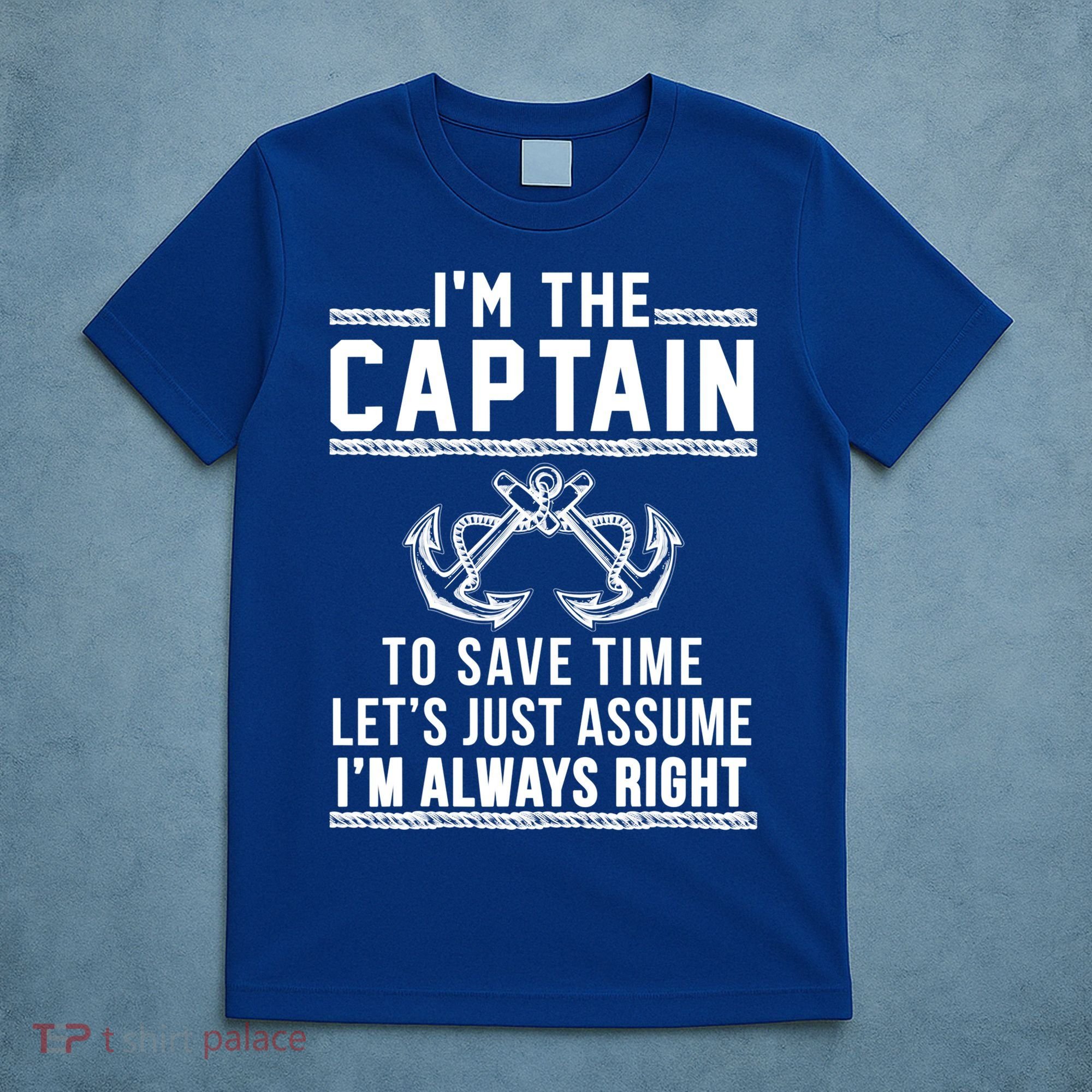 Captain Of The Boat Gift Gift T-Shirt