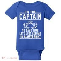 Captain Of The Boat Gift Gift Baby Bodysuit thumb 0