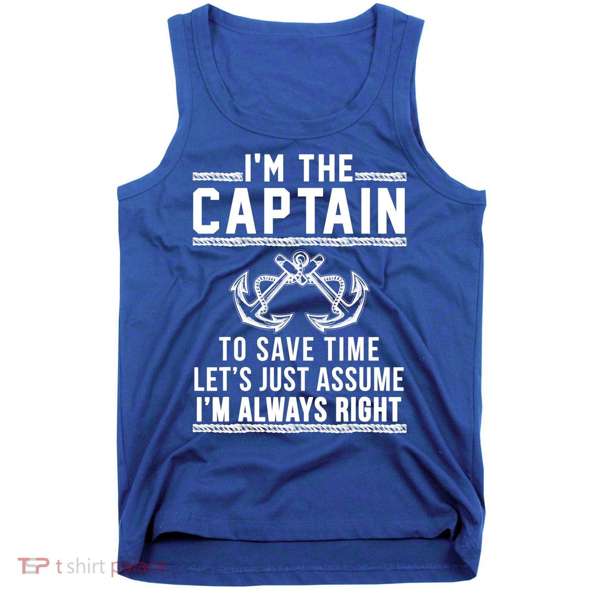 Captain Of The Boat Gift Gift Tank Top