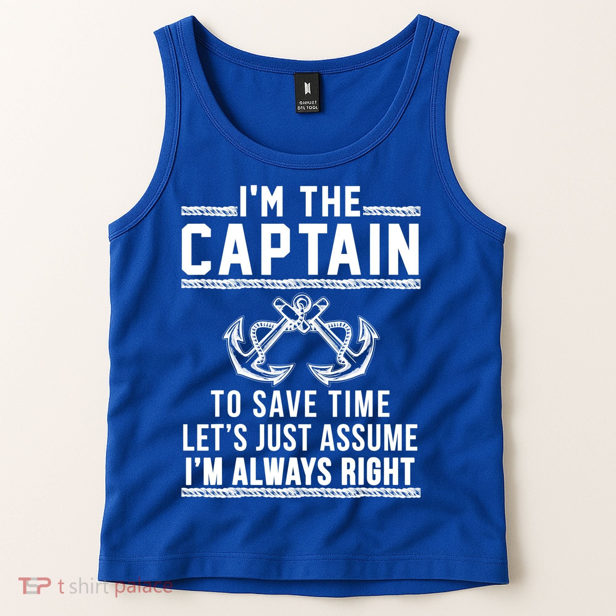 Captain Of The Boat Gift Gift Tank Top