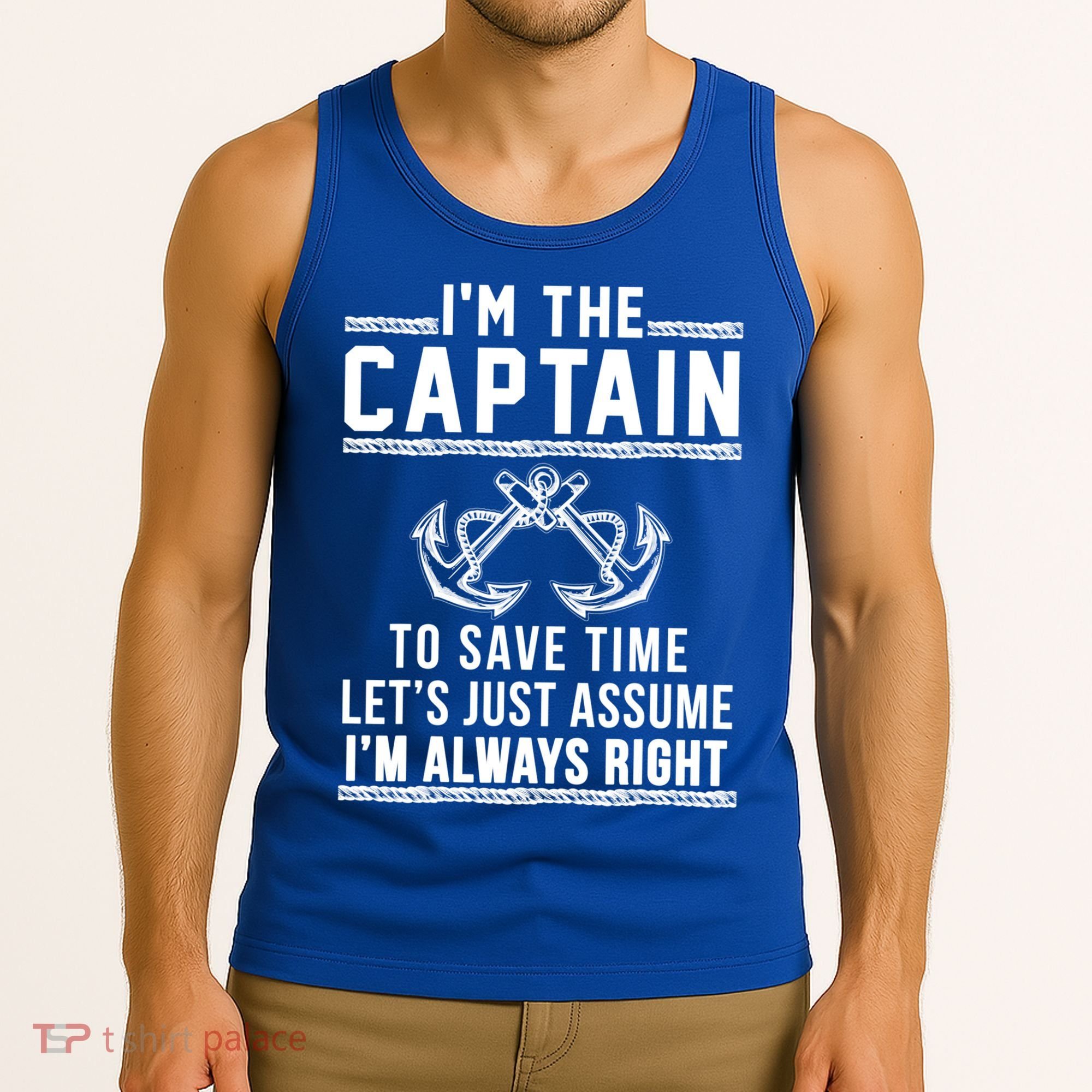 Captain Of The Boat Gift Gift Tank Top
