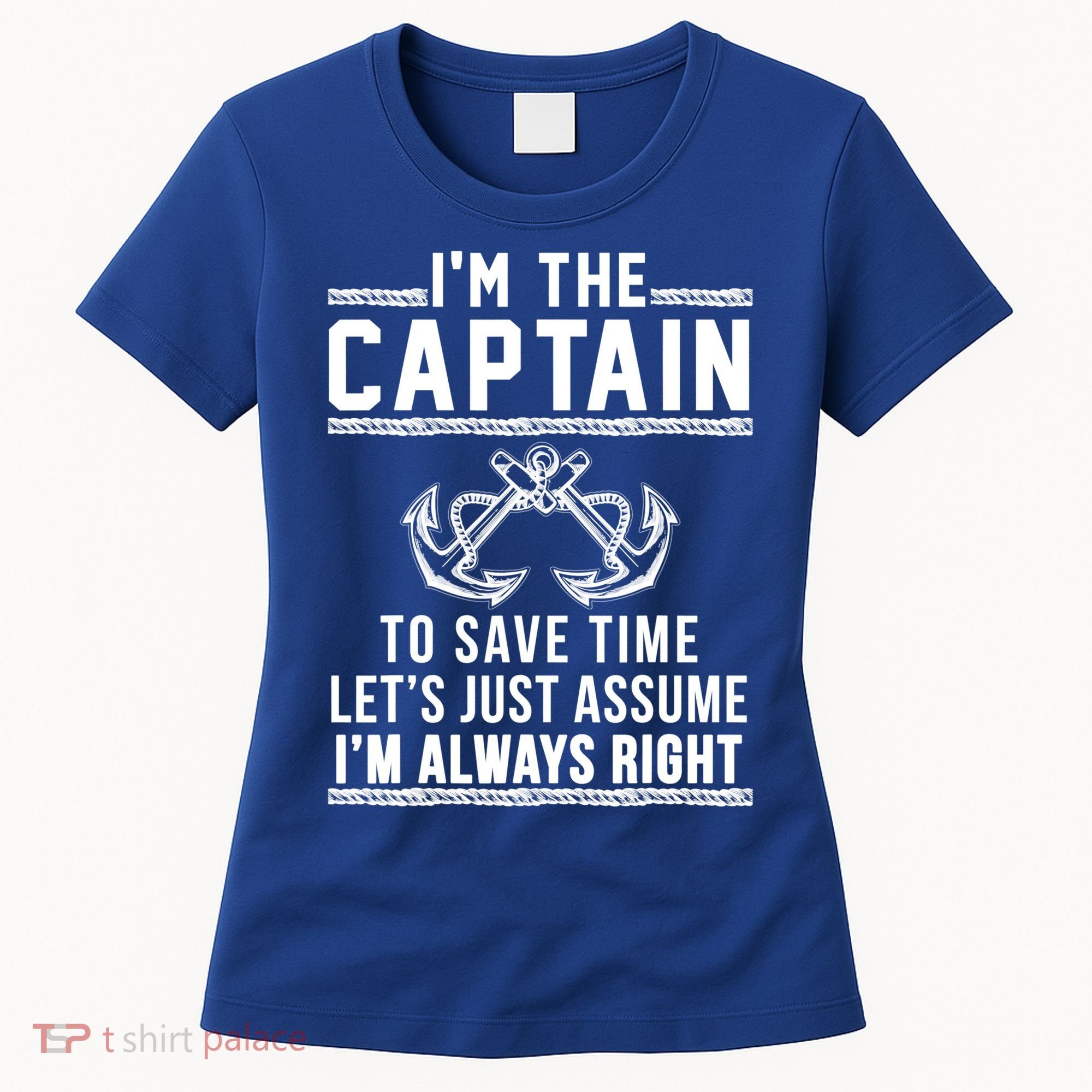 Captain Of The Boat Gift Gift Women's T-Shirt