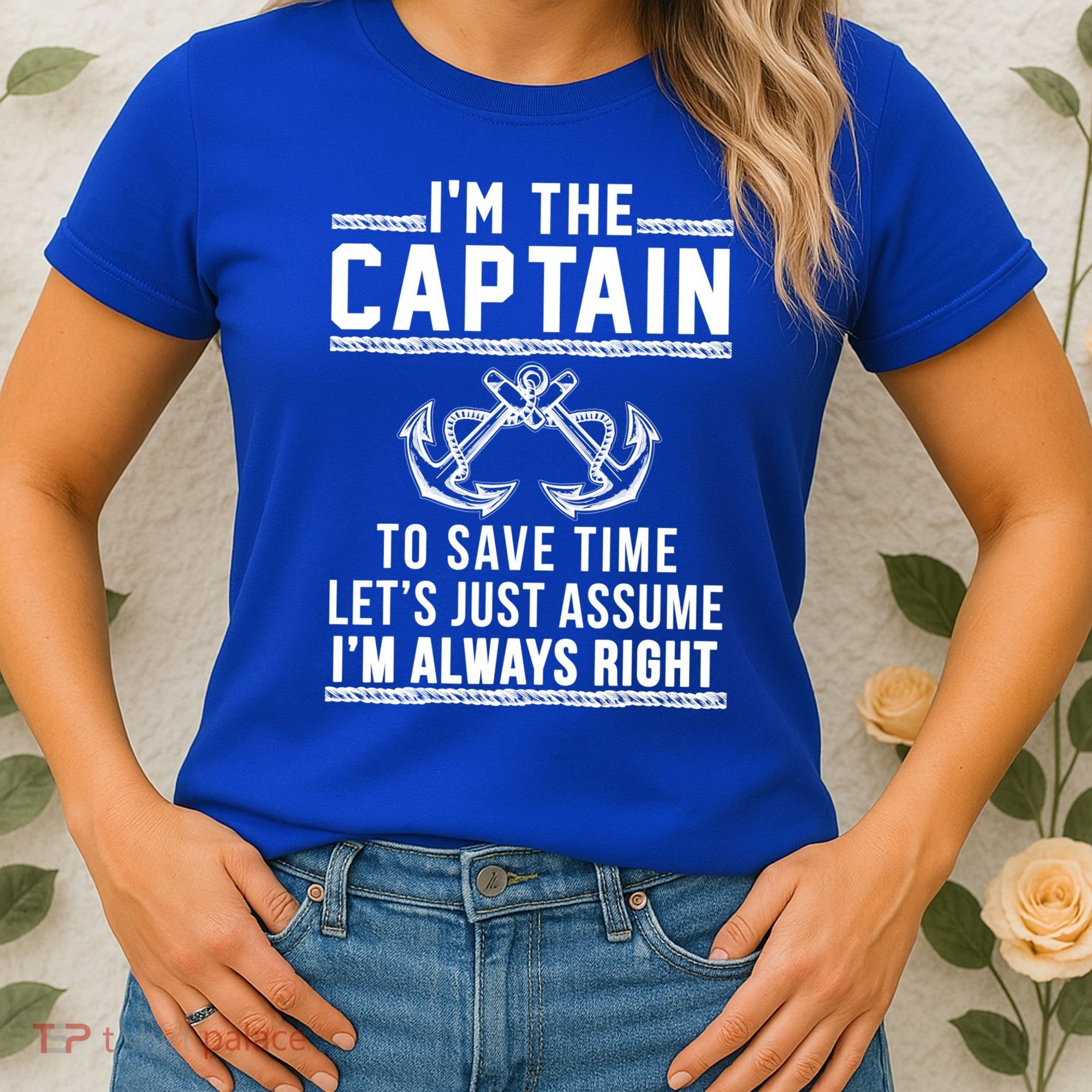 Captain Of The Boat Gift Gift Women's T-Shirt