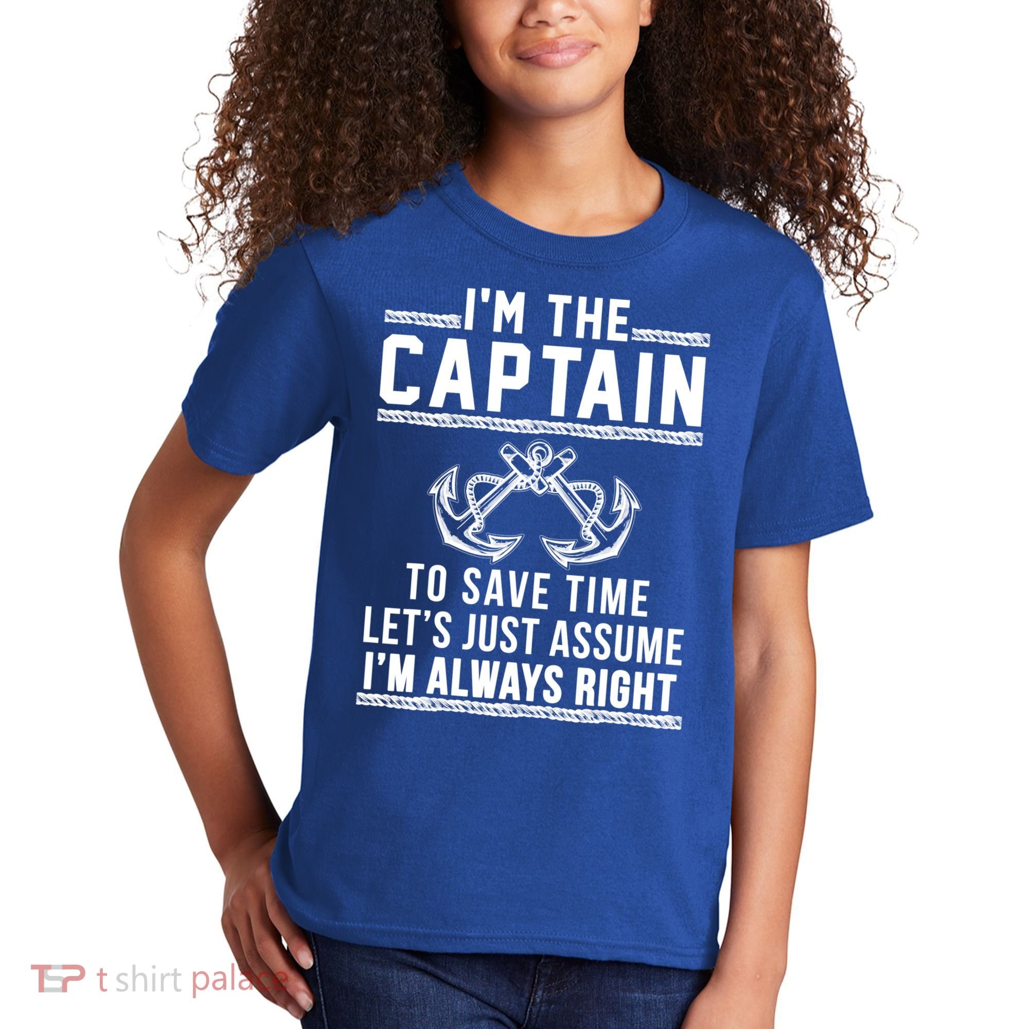 Captain Of The Boat Gift Gift Kids T-Shirt