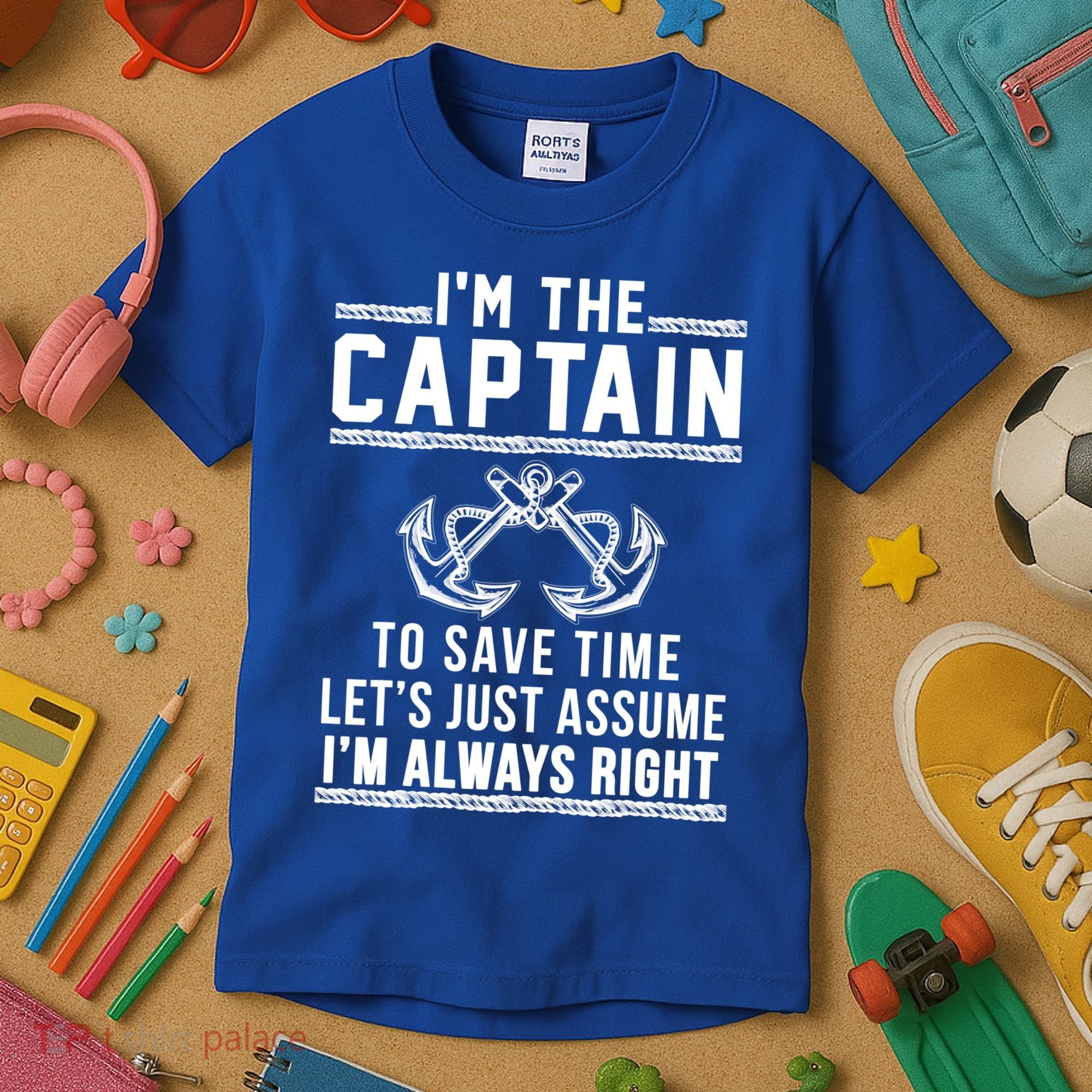 Captain Of The Boat Gift Gift Kids T-Shirt