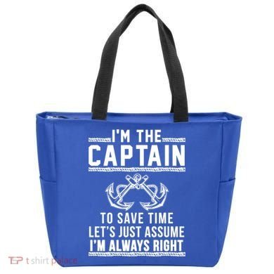 Captain Of The Boat Gift Gift Tote Bag