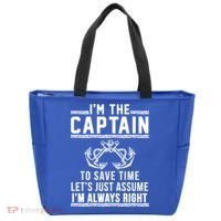 Captain Of The Boat Gift Gift Tote Bag thumb 0