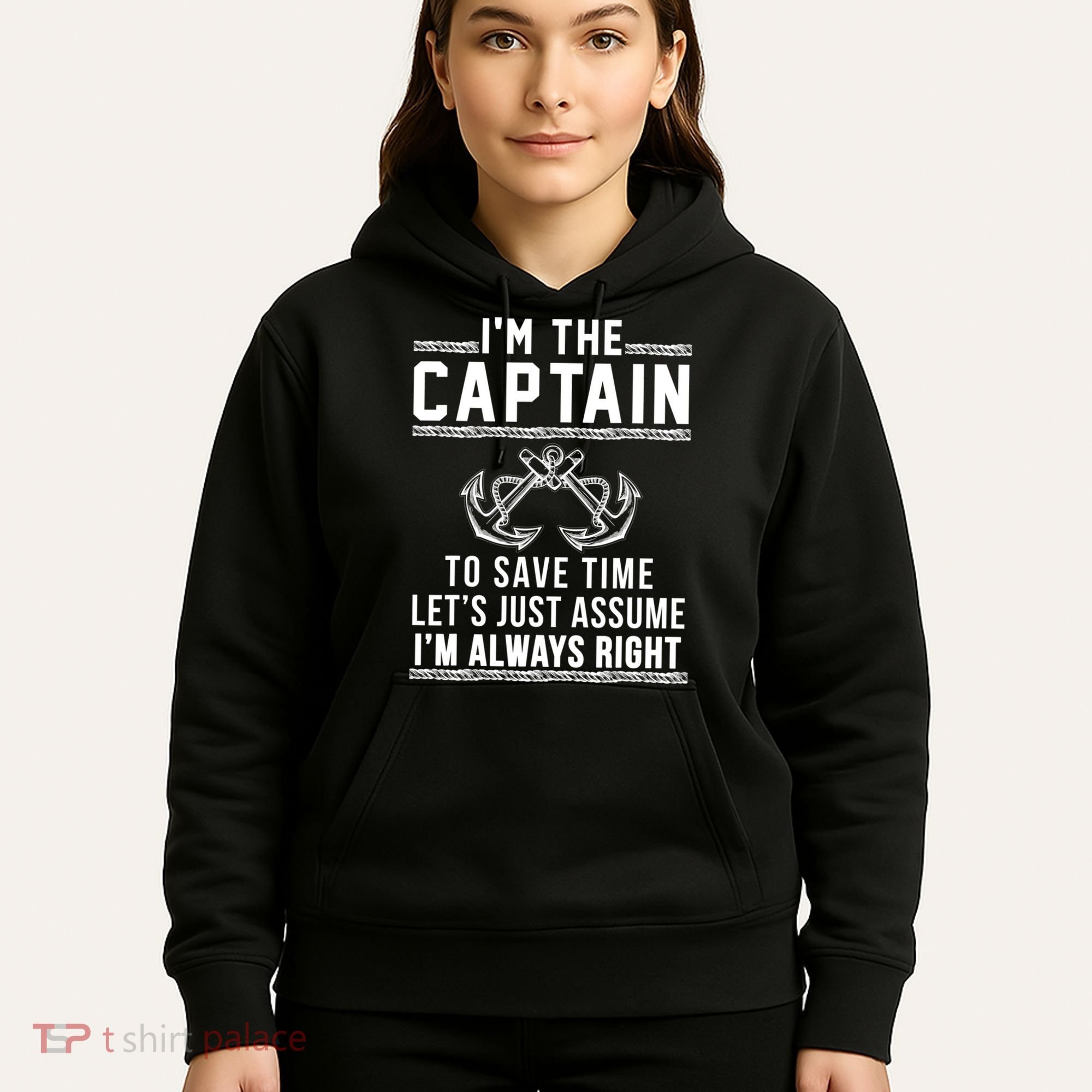 Captain Of The Boat Gift Great Gift Hoodie