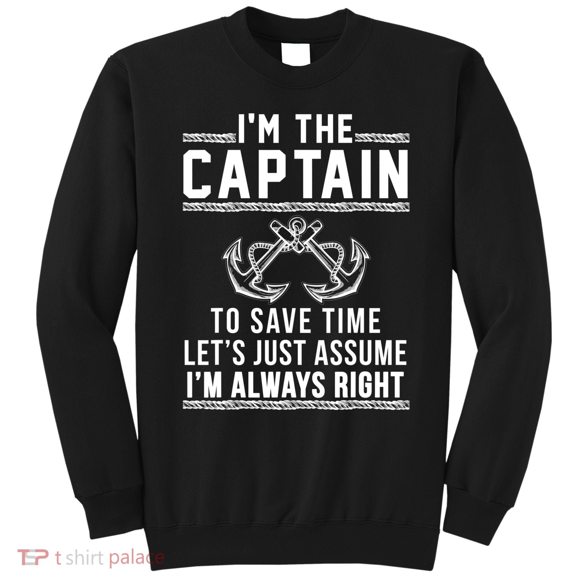 Captain Of The Boat Gift Great Gift Sweatshirt