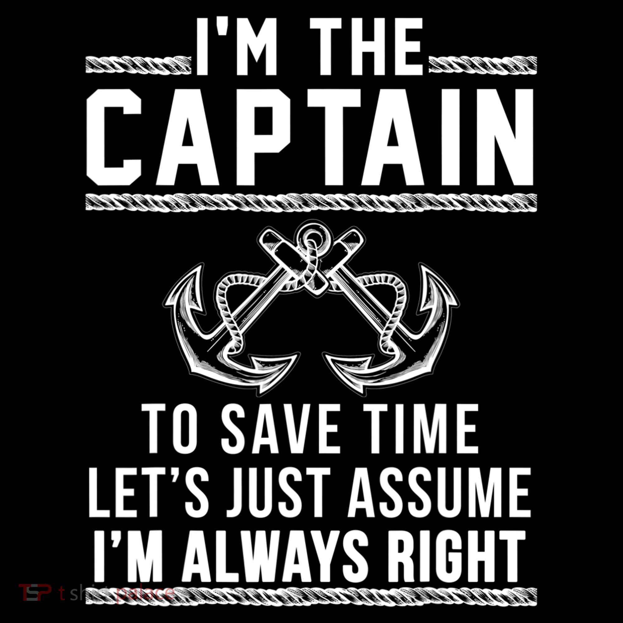 Captain Of The Boat Gift Great Gift T-Shirt