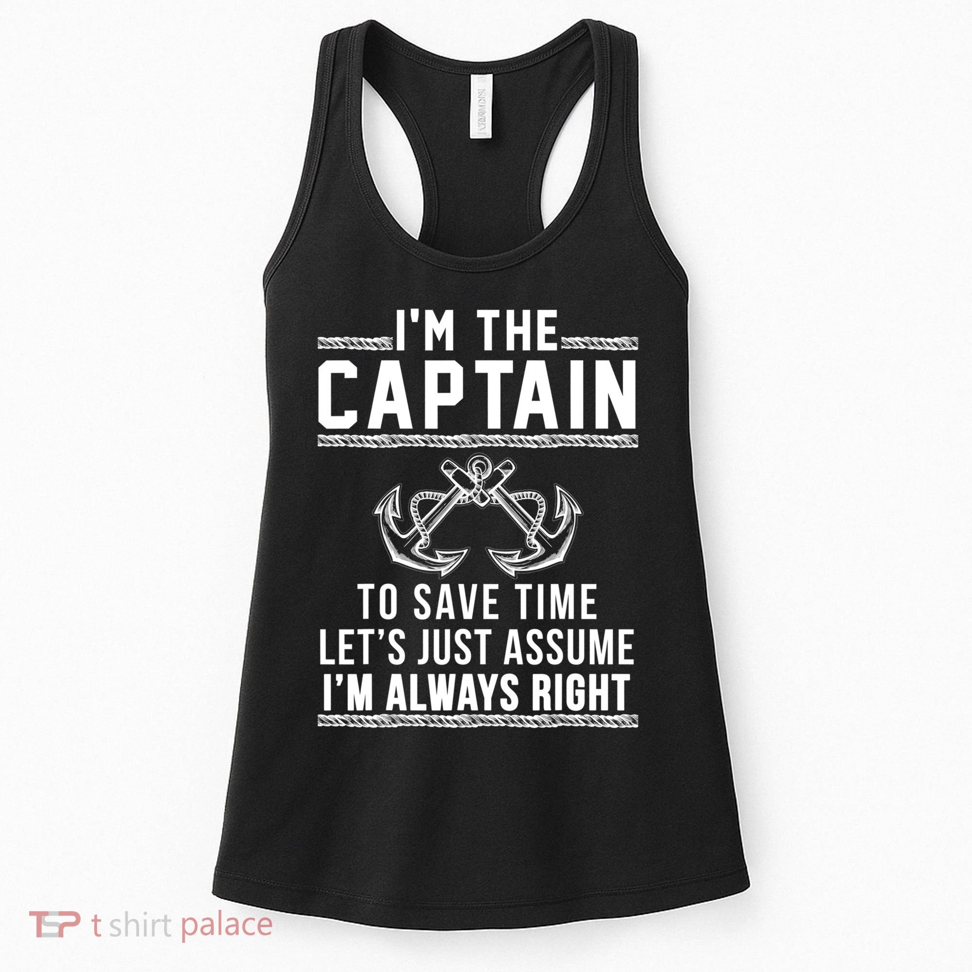 Captain Of The Boat Gift Great Gift Women's Tank Top