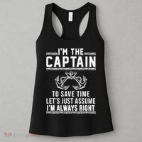 Captain Of The Boat Gift Great Gift Women's Tank Top thumb 3