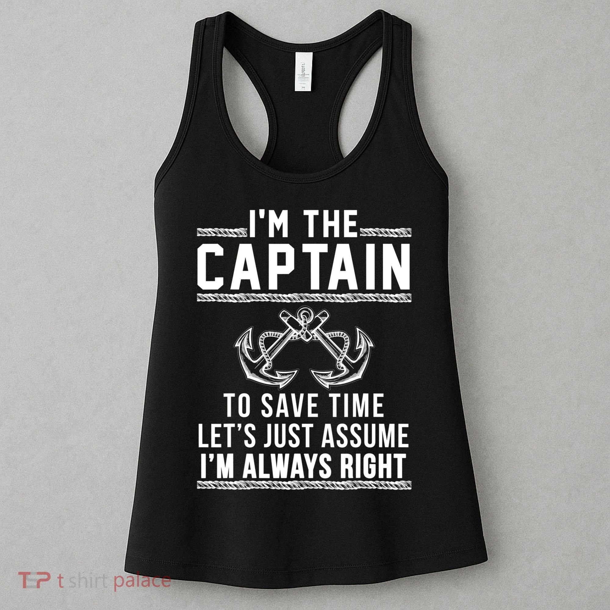 Captain Of The Boat Gift Great Gift Women's Tank Top