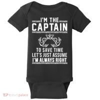 Captain Of The Boat Gift Great Gift Baby Bodysuit thumb 0