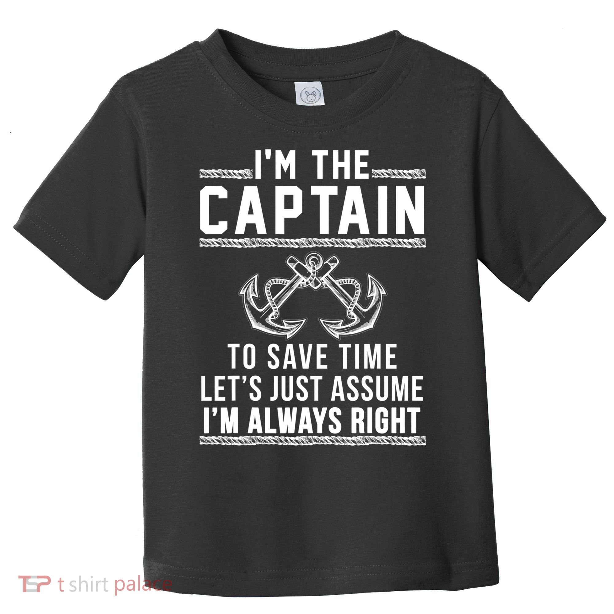 Captain Of The Boat Gift Great Gift Toddler T-Shirt