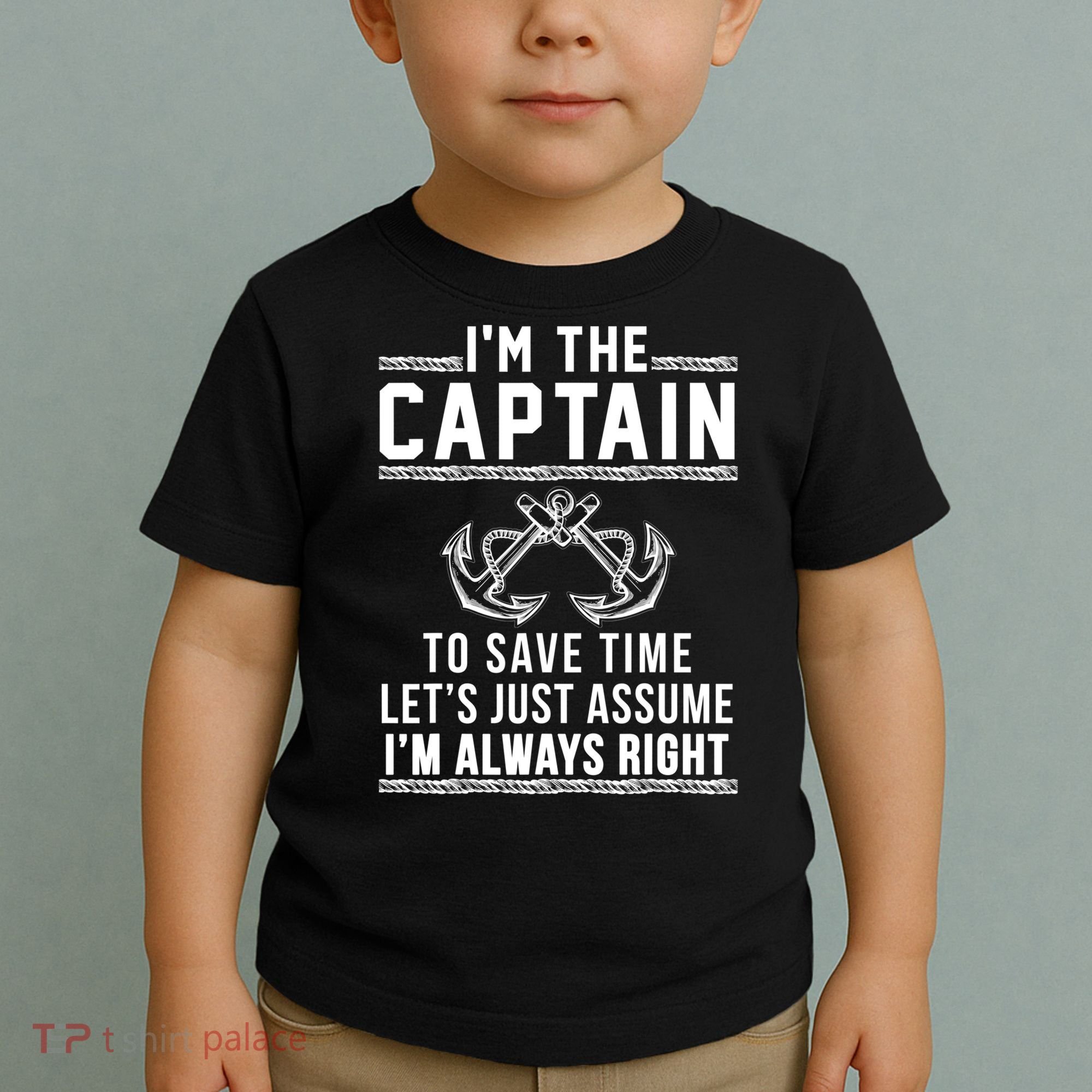Captain Of The Boat Gift Great Gift Toddler T-Shirt