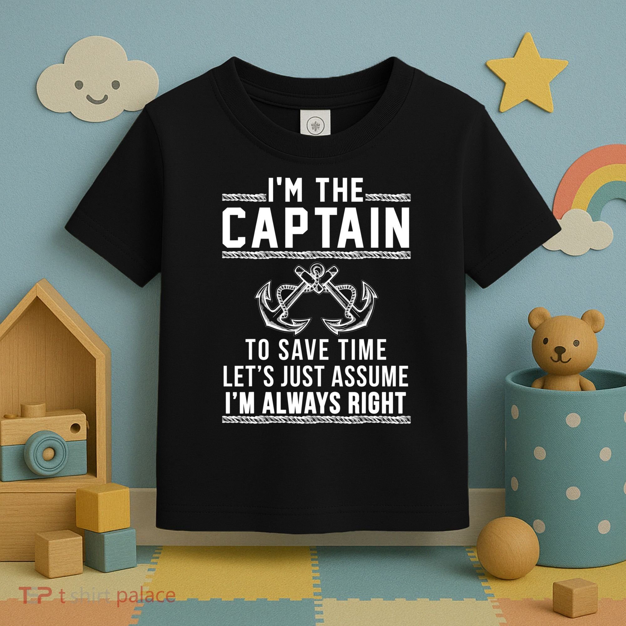 Captain Of The Boat Gift Great Gift Toddler T-Shirt