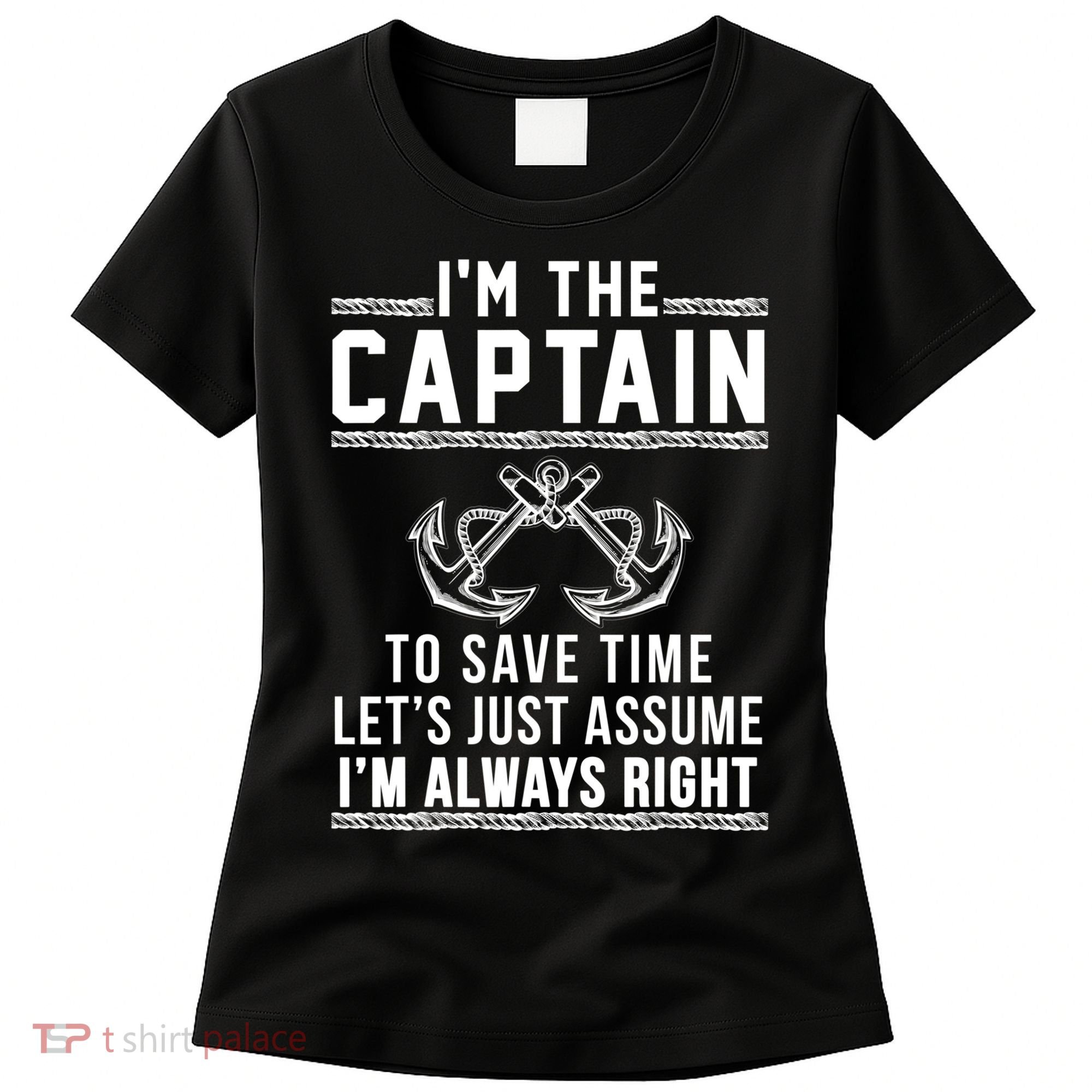 Captain Of The Boat Gift Great Gift Women's T-Shirt