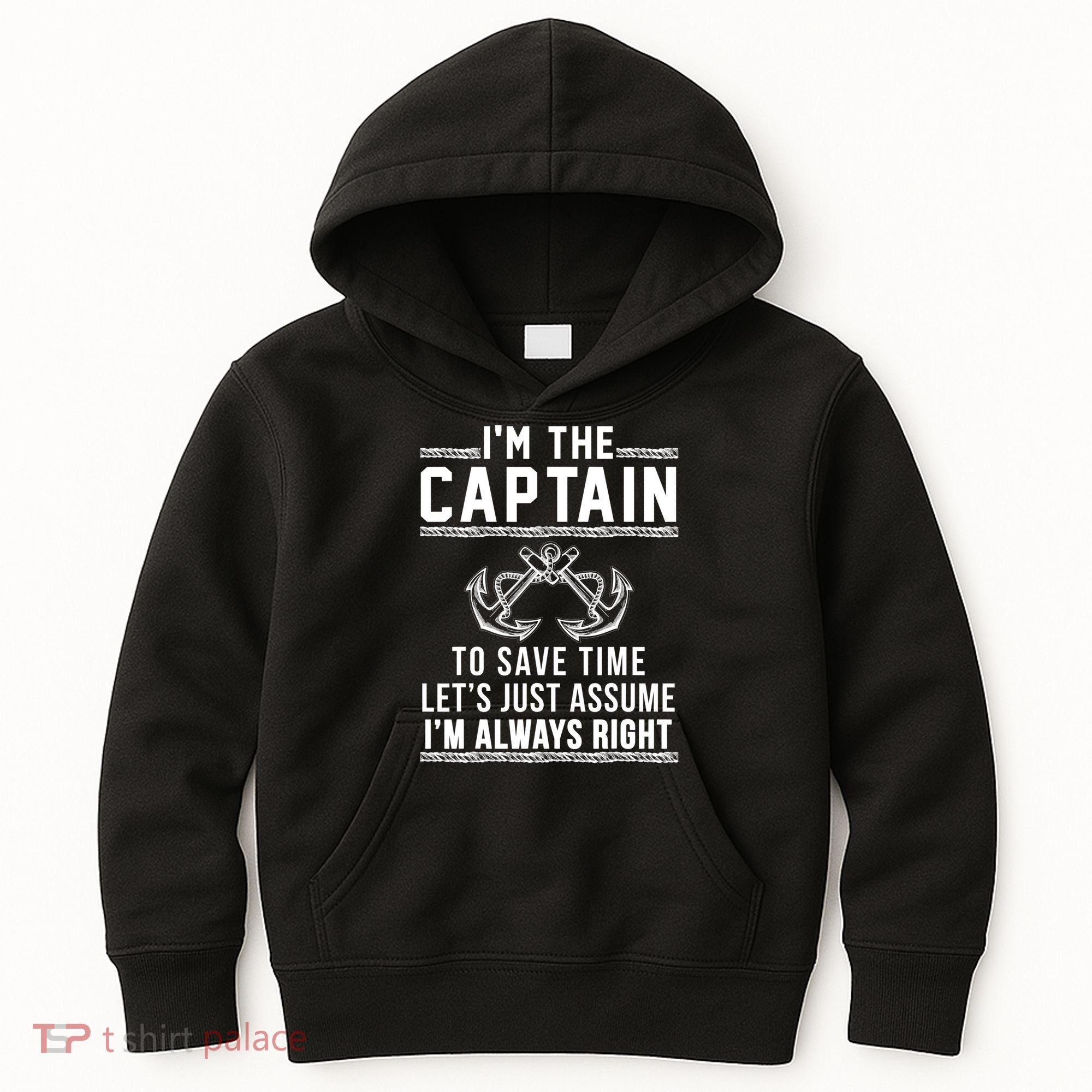 Captain Of The Boat Gift Great Gift Kids Hoodie