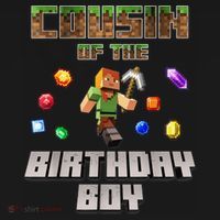 Cousin Of The Birthday Boy Video Gamer Pixel Number Women's Hoodie thumb 2