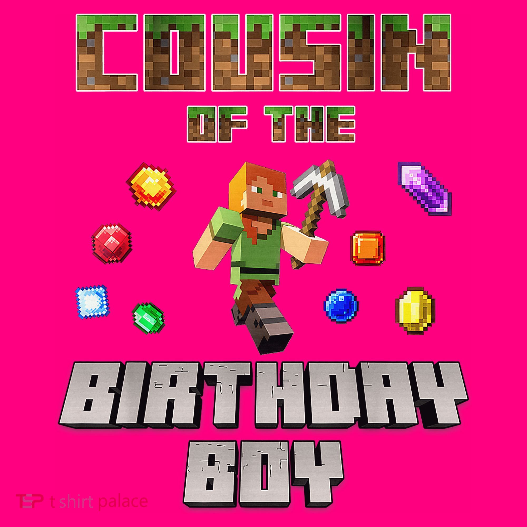 Cousin Of The Birthday Boy Video Gamer Pixel Number Women's Tank Top