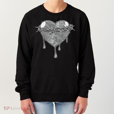 Crown Of Thorns Bleeding Heart Women's Sweatshirt